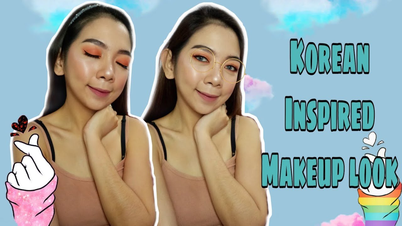 KOREAN INSPIRED MAKEUPLOOK - YouTube