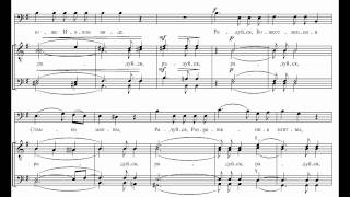 Chesnokov Op. 40-2 "The Pre-Eternal Council" chords