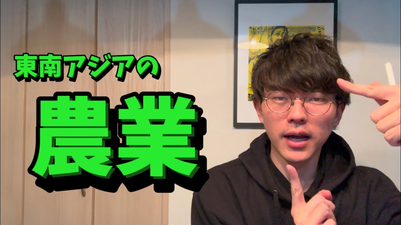 【共通テスト地理】東南アジアの農業