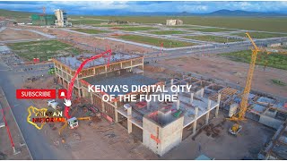 KENYA'S DIGITAL CITY OF THE FUTURE | Inside the construction of Konza City | #kenya #trending