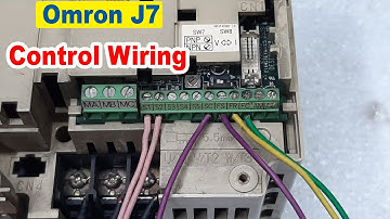 Omron J7 Control Wiring view, Yaskawa J7 Control wiring view (Elab Industrial)