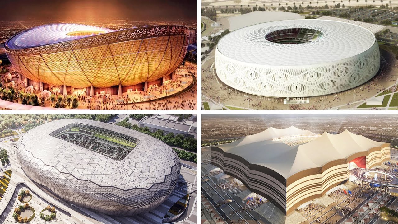 Qatar 2022 Stadium Progress - April 2020 - YouTube