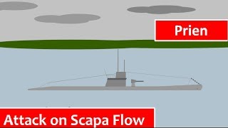 Günther Prien | Attack on Scapa Flow (1939) Animation