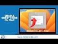 How to Enable Guest User on Mac?