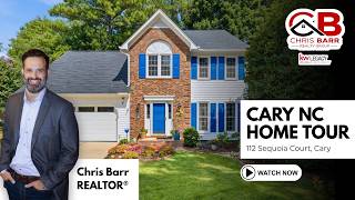 Cary NC Home for Sale Near Bond Park | 3 Bedroom + Bonus Room + Private Backyard