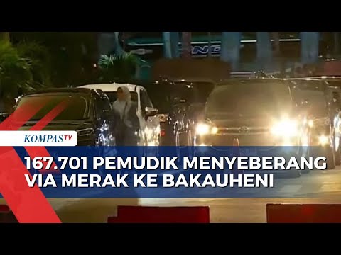 ASDP Catat 167.701 Pemudik Menyebrang dari Merak ke Bakauheni, Naik 5 Persen dari Tahun 2023