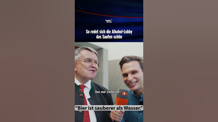 Top 3 Weisheiten der Alkohol-Lobby | heute-show #shorts