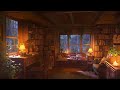 Rainy retreat at bookseller cottage  soothing rain sounds for relaxation focus and deep sleep