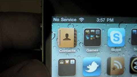 iPhone 4 - How Folders work