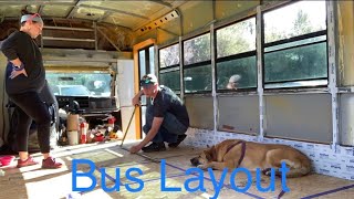 Skoolie Conversion| Episode 6: Bus Layout/Floorplan