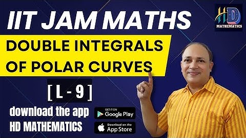 Double Integrals For Polar Curves Iit Jam (Part 9) tracing of polar curves // polar graphs in hindi