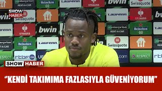 Michy Batshuayi: ''Hafife almamamız gereken bir maç'' | Union Saint-Gilloise - Fenerbahçe