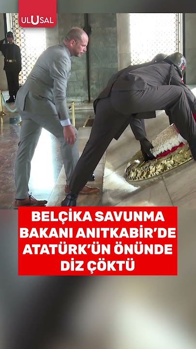 Download lagu Belçika Savunma Bakanı Anıtkabir'de Atatürk Mozolesi'nin önünde diz çöktü #shorts #anıtkabir