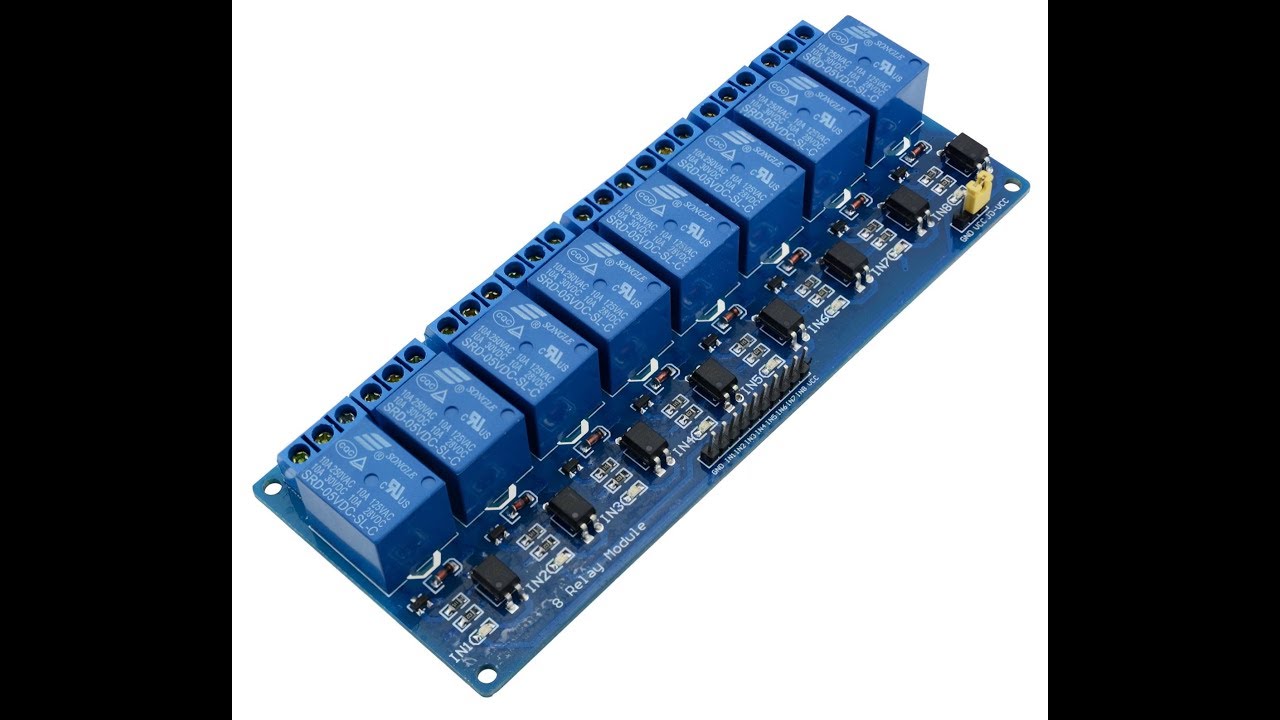 Релейный блок - YouTube