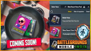 Punjabi Voice Pack Coming Soon || Battlegrounds Mobile India New Achievement Explained (Hindi)