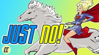 Supergirl Kisses Her Horse | Comet The Superhorse...Is A Liar
