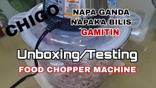 Unboxing/ Testing my new CHICO Food Processor #asmr #trend #electricchopper #foodprocessor #chico