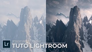 TUTO Lightroom : Retoucher une photo de PAYSAGE (Les Dolomites)
