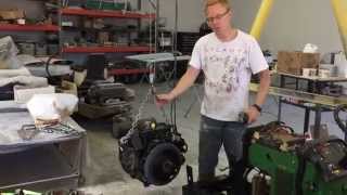 John Deer 420 Lawn Tractor - Remove Engine and Starter