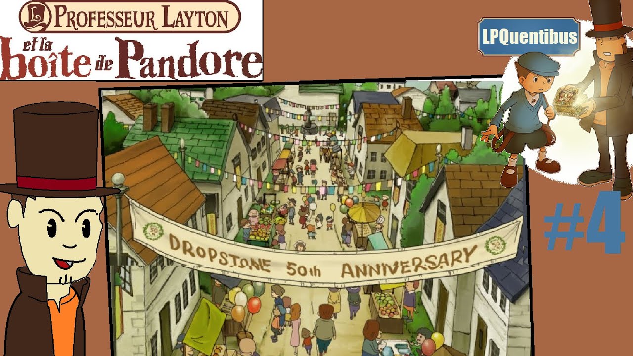 Solution Professor Layton Et La Boite De Pandore