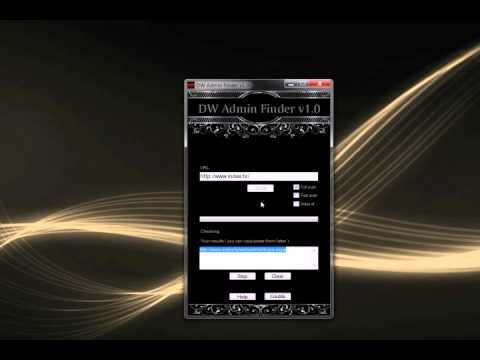DW Admin and Login Finder v1.1