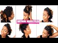 4 hairstyles cheveux crpus 4a 4b 4c natural hair milies hairstyle protectrice soin