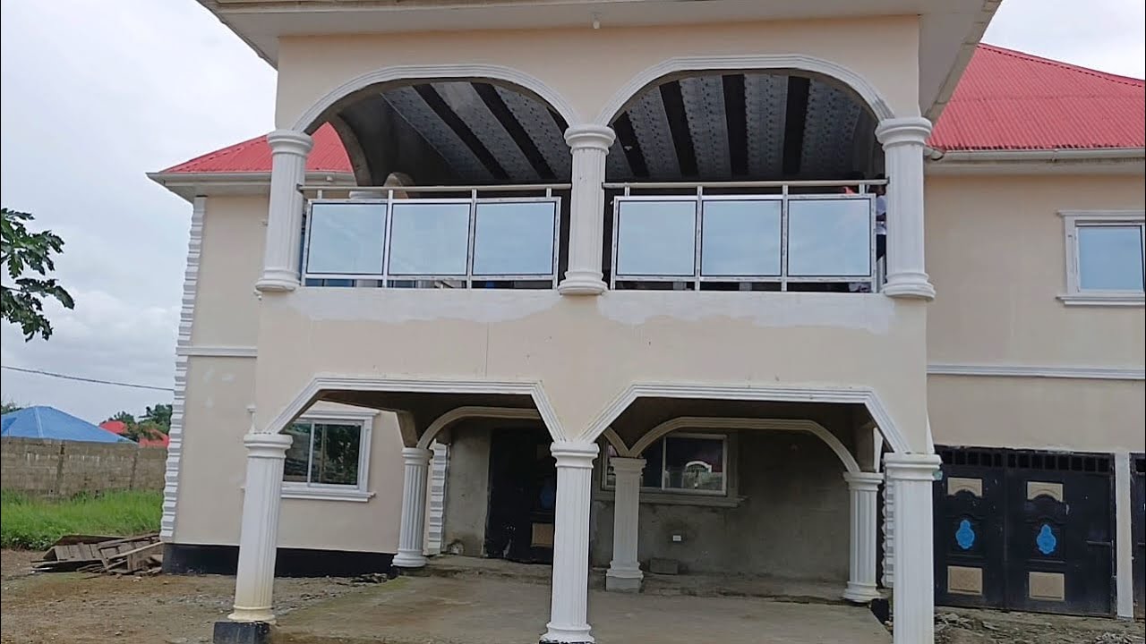 Modern 8 Bedrooms unfinished Home in Monrovia, Liberia 