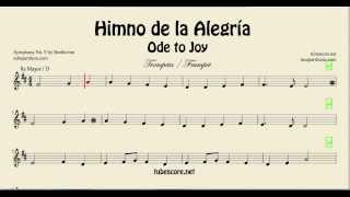 Himno de la alegria: Acordes y Letra para Guitarra, Ukulele, Bajo y Piano