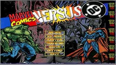 Marvel vsDC 16 bits Screenpack.mp4