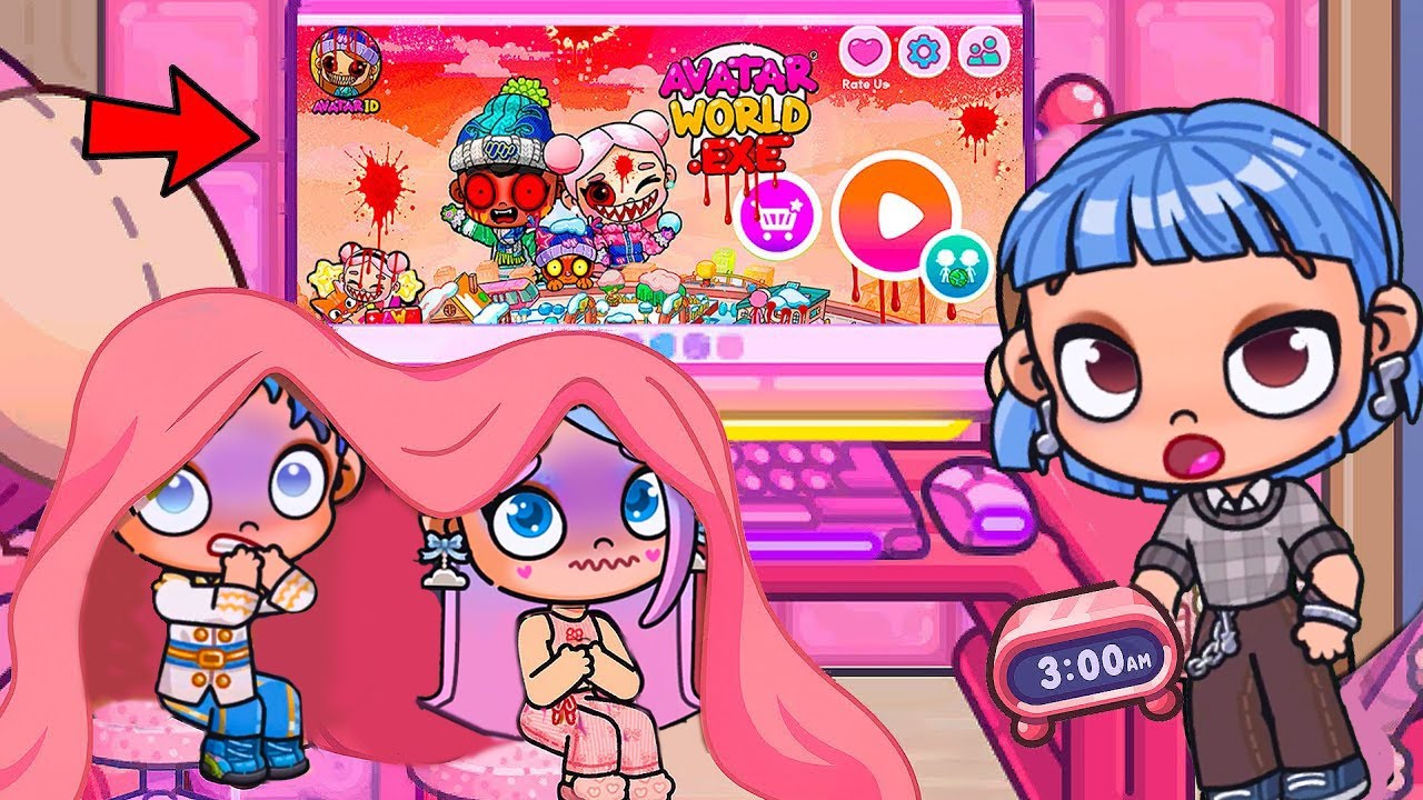 😱 3 ЧАСА НОЧИ ❄️ ШКОЛЬНЫЙ ЛАГЕРЬ 💕 ИСТОРИЯ AVATAR WORLD  РУТИНА СЕМЬИ СЕКРЕТЫ ОБНОВЛЕНИЕ СЕРИАЛ