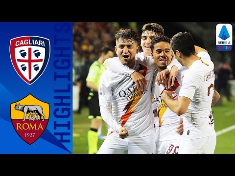 Cagliari AS Roma Goals And Highlights