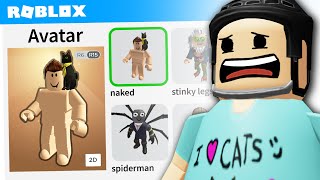 Looking through all of my old Roblox Costumes..
