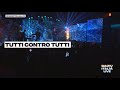 Mahmood singing Tutti contro tutti at RadioItalia live