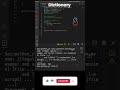 Dictionary data type in Python part-2 #python #shorts #pythondeveloper