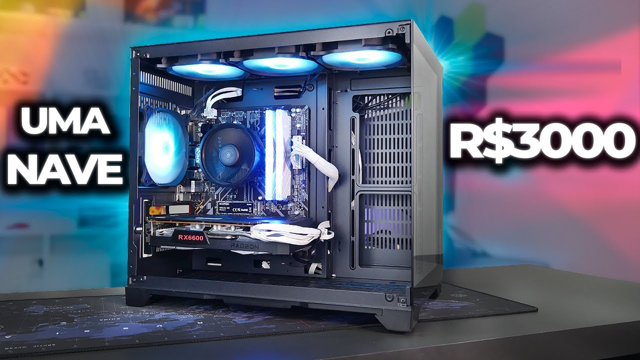 PC GAMER DE R$3000 COM DESEMPENHO INSANO! MONTAGEM E TESTES EM JOGOS ...