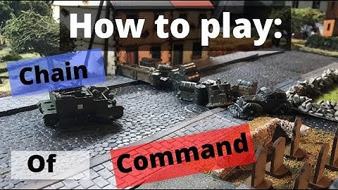 How to play Chain of Command - Operation Lunchbox