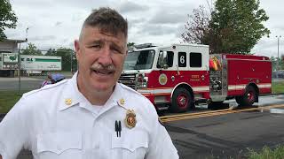 Troy Fire Department Unveils New Fire Engine