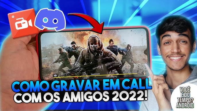 COMO GRAVAR DISCORD NO CELULAR ATUALIZADO 2022/SET