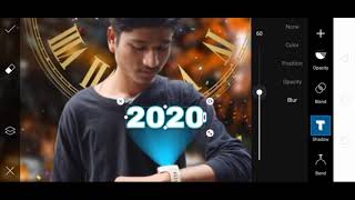Picsart Happy New year 2020 || tutorials Videos. screenshot 5