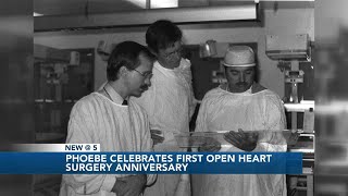 Phoebe celebrates 40 year anniversary of first open heart surgery