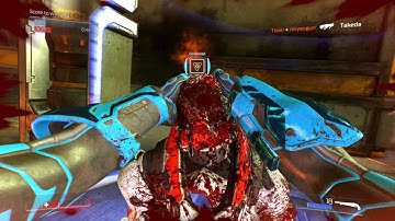 DOOM Beta Mid Air Revenant glory kill