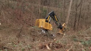 Tigercat Lx830D Nearly Flipped Over, Look At The Thumbnail Extreme