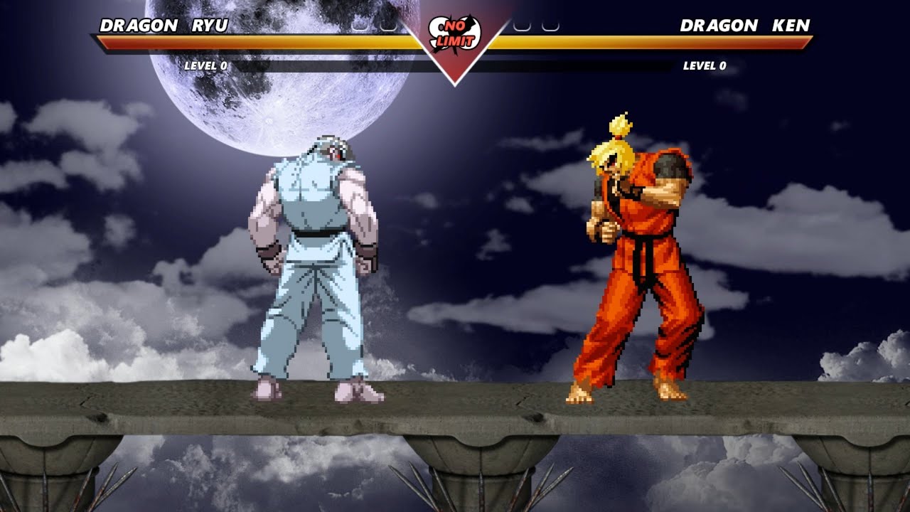 DRAGON RYU vs DRAGON KEN - Highest Level Amazing Fight! - YouTube
