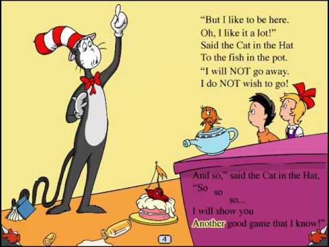 lets play dr seuss reading games part 2 - YouTube