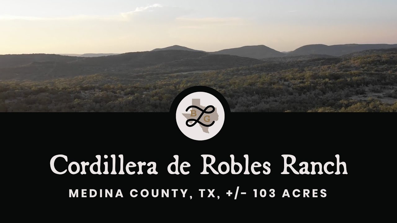 Cordillera de Robles | +/-103 Acres | Medina County, Texas