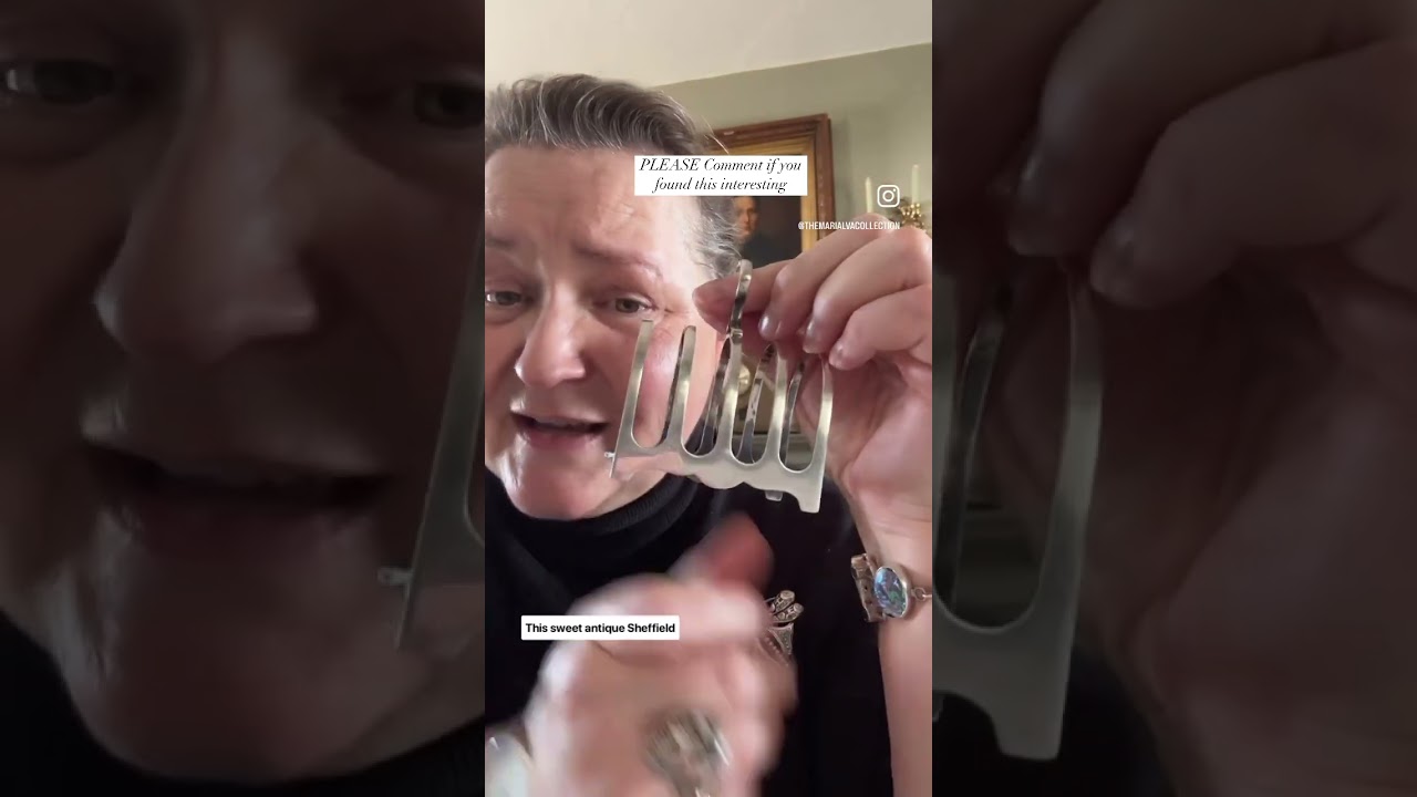 Have you ever seen a “BABY” Toast Rack? Subscribe for more Vintage & Antique