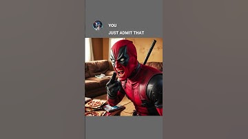 Wolverine Steals Deadpool Chips🍟 (AI Short) #ai  #chatgpt  #memes