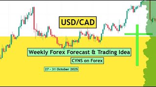 USDCAD Weekly Forex Forecast for 27 - 31 October 2025 by CYNS on Forex