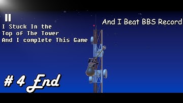 Getting Over It  #4  But I Stuck On The Top Of Tower.