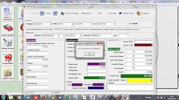 Demo Penggunaan Kasir Program Laundry ADV3